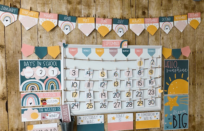 Cómo hacer un calendario con un marco de cuerdas Calendario para hacer con un marco de cuerdas