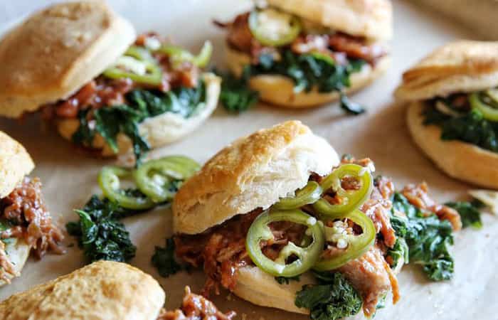 recetas de verduras bocadillos de cerdo y kale Recetas de verduras: Bocadillos de cerdo y kale