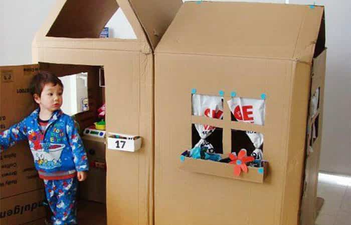 manualidades de con cajas casa campo manualidades con cajas
