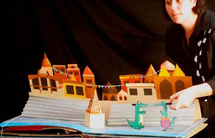 Fermín y el libro saltarín en Madrid