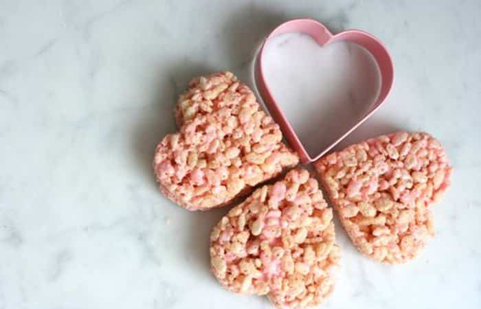Recetas fáciles para San Valentín con arroz inflado de colores Recetas fáciles para San Valentín con arroz inflado