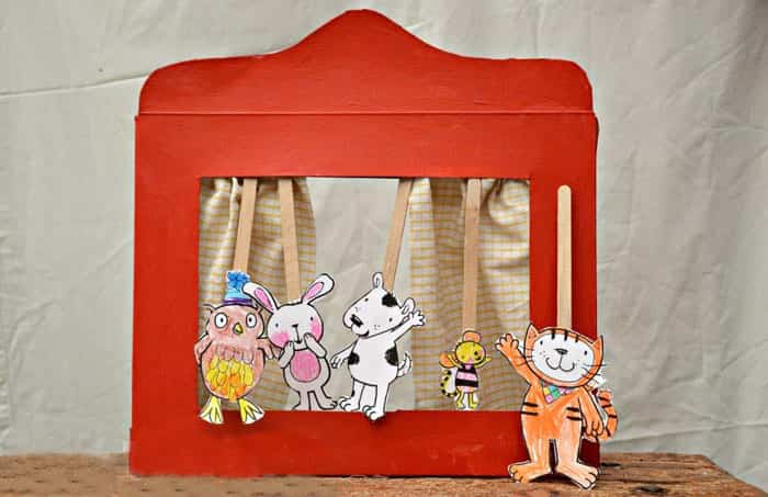 manualidades con cajas teatro manualidades con cajas