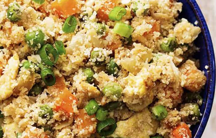 recetas de verduras arroz de coliflor Recetas de verduras: Wok de coliflor tres delicias