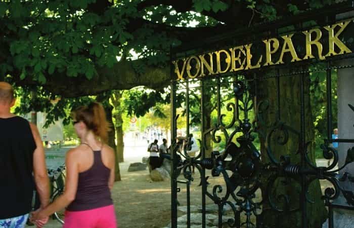 Vondelpark en Holanda Parque Voldepark | Viajar a Ámsterdam con niños