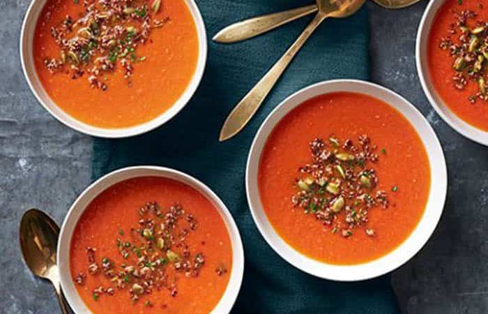 recetas fáciles con quinoa sopa de tomate recetas fáciles con quinoa sopa de tomate