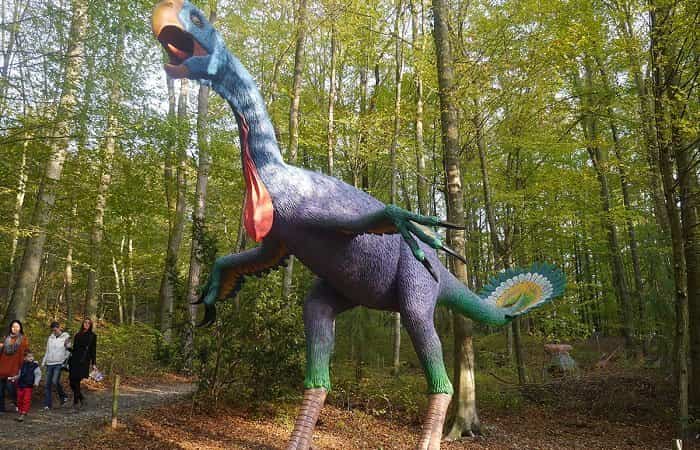 dinosaurio en Styrassic Park en Austria Austria con niños: Styrassic Park