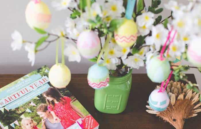 Arbol de huevos Decoracion de Pascua: Arbol de huevos