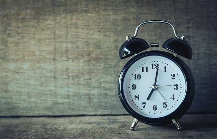 El cambio de hora en los niños