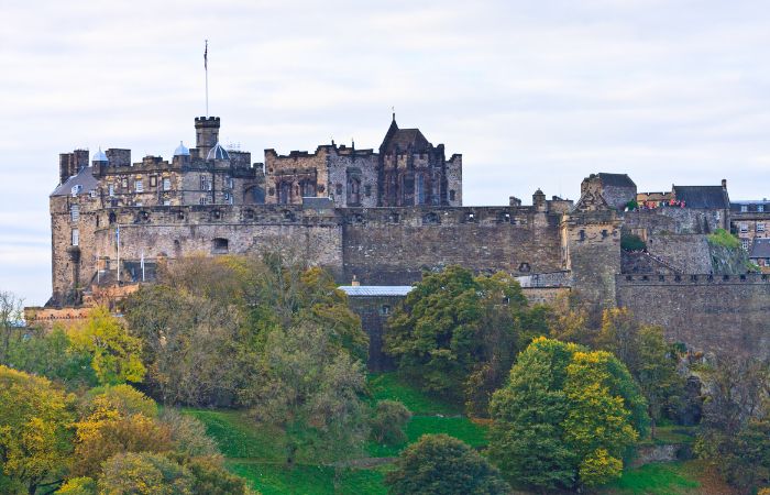 Vistas del castillo de Edimburgo Castillo de Edimburgo