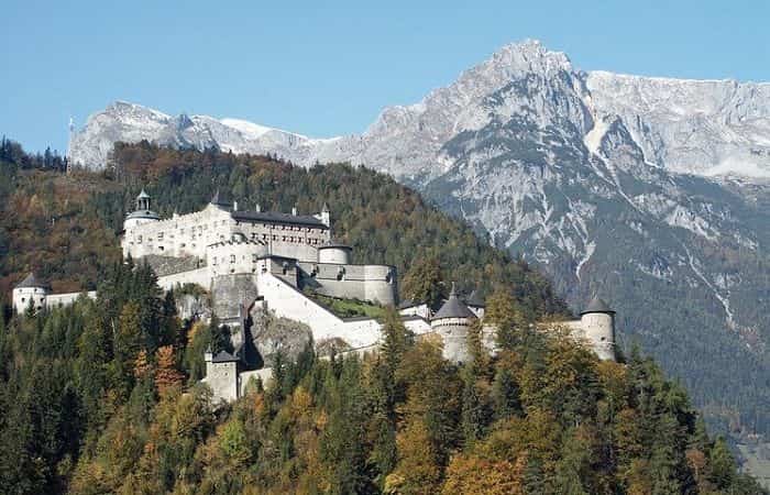Castillo de Hohenwerfen en Austria Castillo en Austria | Castillos de cuento que visitar con niños