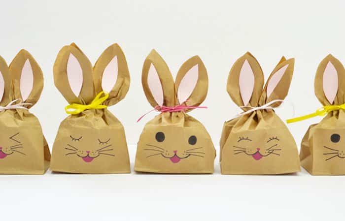 Fiesta de Pascua, bolsas de chocolatinas Fiesta de Pascua