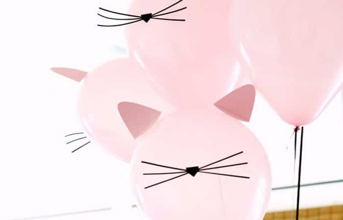 fiesta temática de gatitos globos fiesta temática de gatitos globos