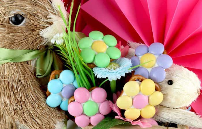 Flores de pascua Dulces de pascua: Flores de pascua