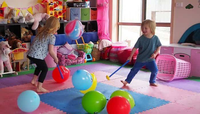 juegos con globos hockey juegos con globos hockey