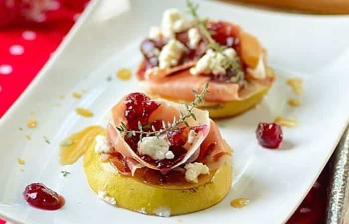 peras-caramelizadas-con-jamon Soplete de cocina: Peras caramelizadas con jamón curado