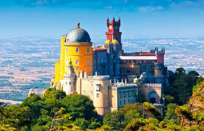 Palacio da Pena en Sintra, Lisboa Palacio da Pena en Sintra, Lisboa
