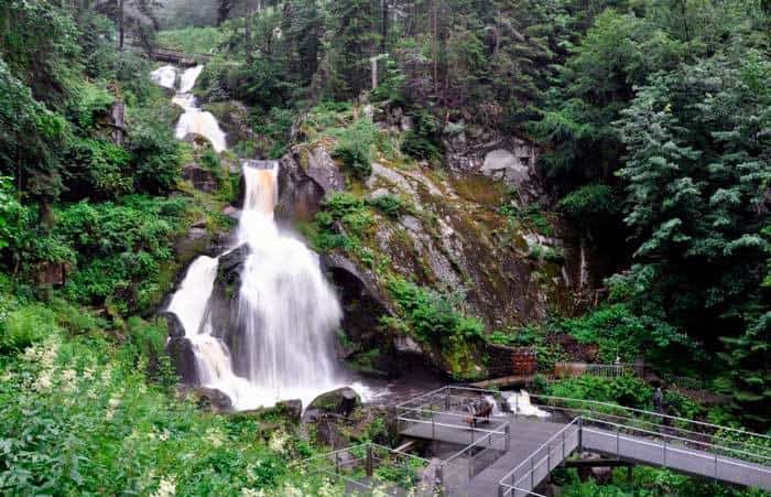 Las cascadas de Triberg Las cascadas de Triberg