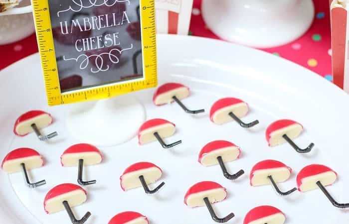Fiesta de Mary Poppins aperitivos de queso Fiesta de Mary Poppins aperitivos de queso