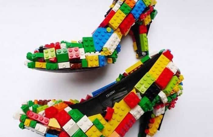 Regalos para el Día de la Madre con Lego, Zapatos con lego Regalos para el Día de la Madre con Lego, con Lego