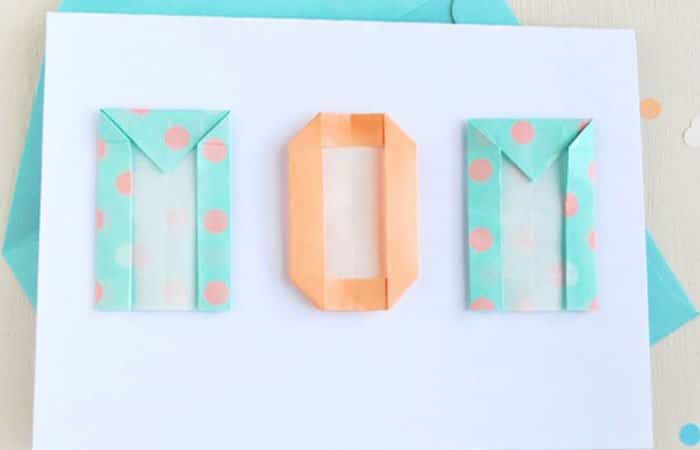 hacer tarjetas para mamá, origami hacer tarjetas para mamá
