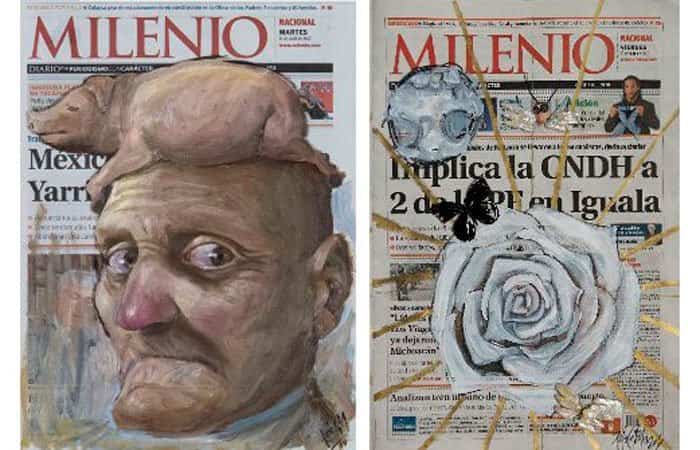 100 artistas, 100 portadas de Milenio Diario
