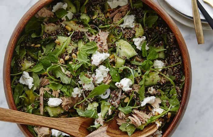 ensaladas de quinoa y atún ensaladas de quinoa y atún