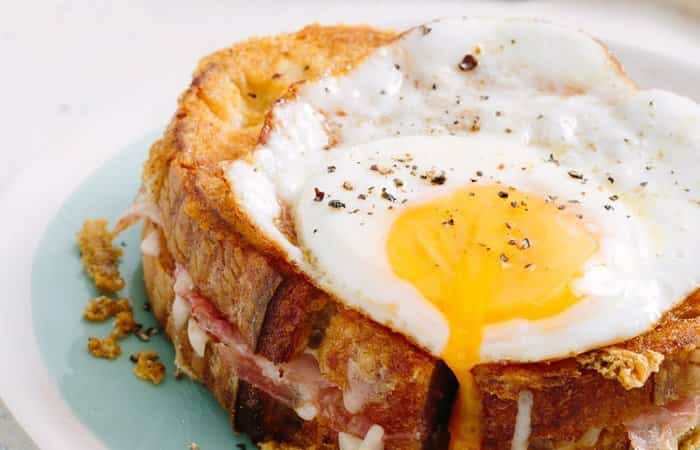 sandwiches calientes croque madame