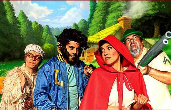 Caperucita Roja y el lobo