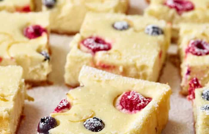 bocaditos-pastel-de-queso Snacks con queso: Bocaditos de pastel de queso