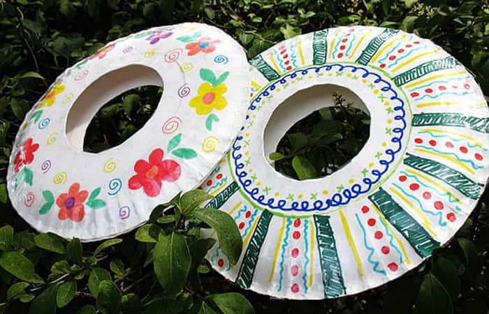 frisbees-con-flores Frisbees con flores y étnicos