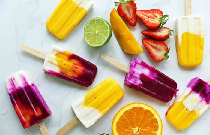 polos-con-frutas Postres. Polos de frutas tropicales