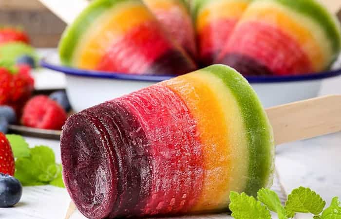 polos-multicolor Postres fríos: Polos multicolor