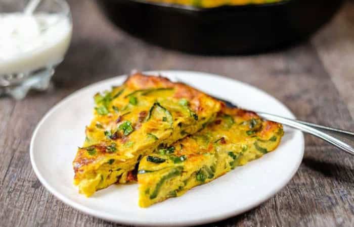 tortilla-de-calabacin Tortillas de calabaín