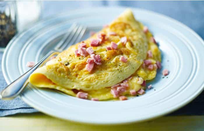 tortilla-de-jamon-y-queso Tortillas con jamón y queso