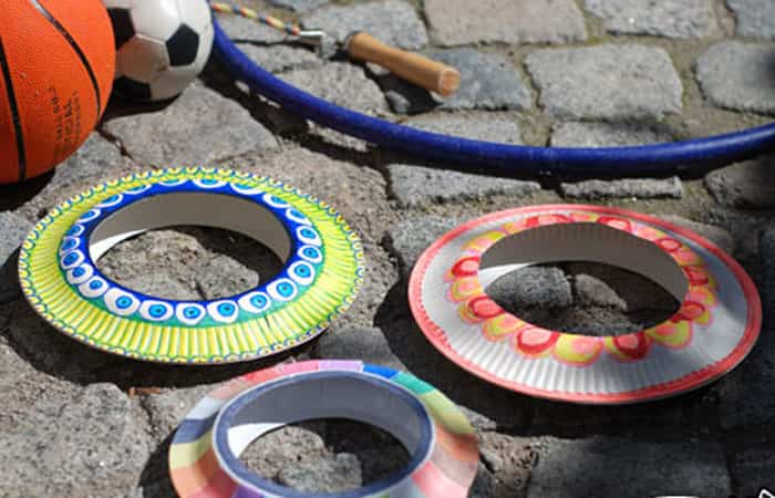 tres-frisbees-decorados Frisbees con diseño de fantasía