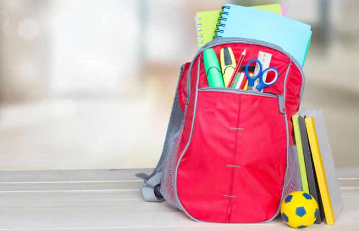 síndrome postvacacional: preparar la mochila Síndrome postvacacional: material escolar