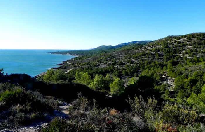 Parque Natural de Sierra de Irta en Castellón