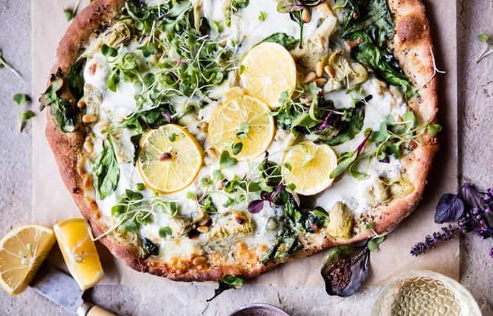 pizzas saludables alcalchofas pizzas saludables alcalchofas