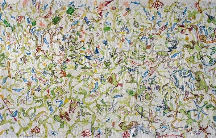 Vivarium: Bordados de Francisca Artigues