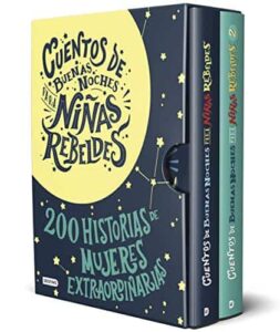 Portada del estuche de Cuentos de buenas noches para niñas rebeldes