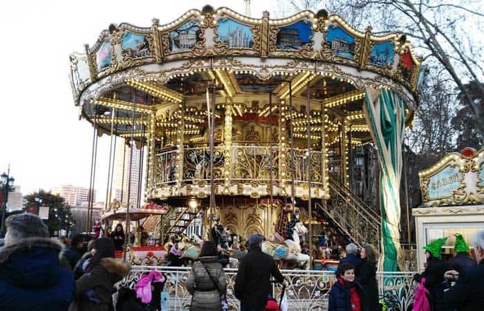 Carrusel Navideño de Plaza de Oriente