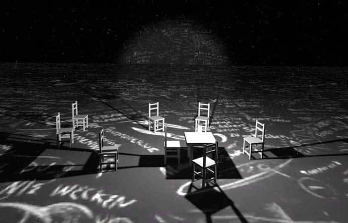 Chalkroom, la instalación en realidad virtual de Laurie Anderson