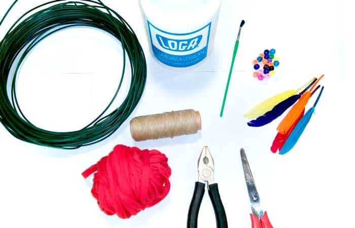 Materiales Materiales para hacer un atrapasueños
