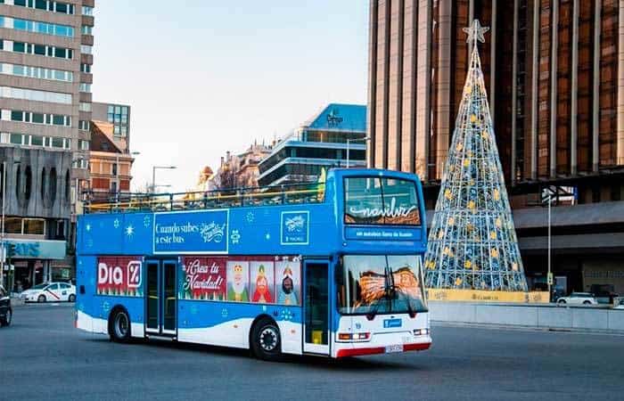 Naviluz, el autobús de la Navidad