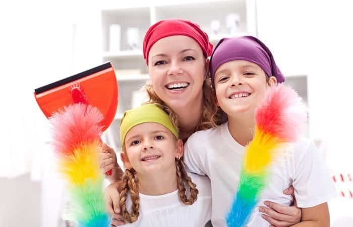 Colaboración en las tareas del hogar