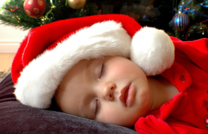 Pasar la Nochevieja con niños: cuando el sueño hace mella un sitio para dormir cuando tienen sueño