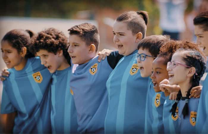 Los futbolísimos, unión y compañerismo Fotograma de Los futbolísimos