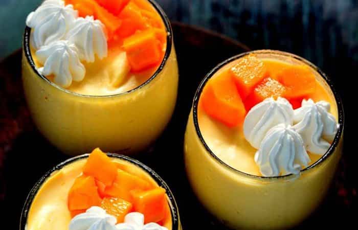 mousse de mango mousse de mango
