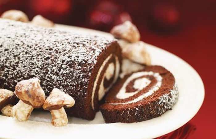 tronco de navidad con Thermomix de chocolate tronco de navidad con Thermomix de chocolate