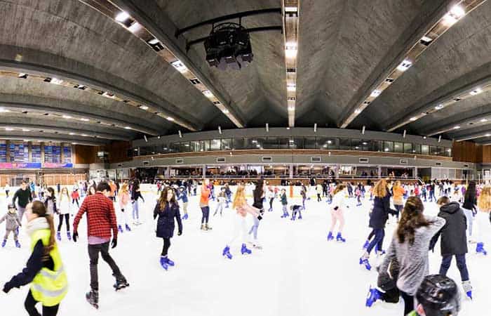 Pista de hielo FC Barcelona